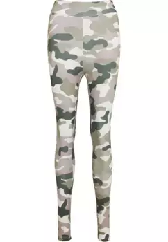 Леггинсы URBAN CLASSICS "Женские женские леггинсы Urban Classics с высокой талией Camo Tech Tech" (1 шт.), розовый