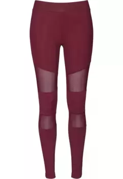 Леггинсы URBAN CLASSICS "Женские женские леггинсы Urban Classics Tech Mesh" (1 шт.), цвет Port