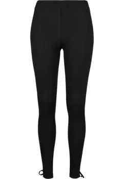 Леггинсы URBAN CLASSICS "Женские женские леггинсы Urban Classics со шнуровкой сзади" (1 шт.), черный