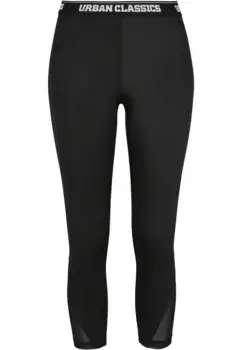 Леггинсы URBAN CLASSICS "Женские женские леггинсы Urban Classics Tech Mesh Pedal Pusher (1 шт.), черный