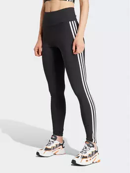 Леггинсы узкого кроя Adidas, черный