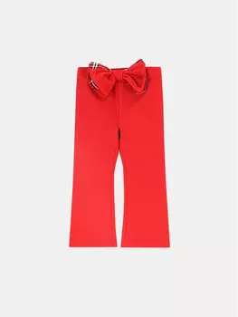 Леггинсы узкого кроя Coccodrillo, красный