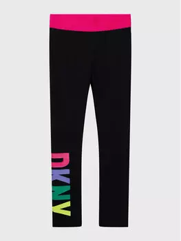 Леггинсы узкого кроя Dkny, черный
