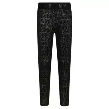 Леггинсы узкого кроя Dkny, черный