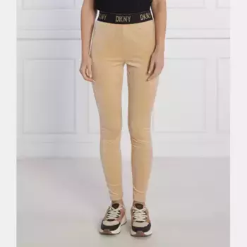Леггинсы узкого кроя Dkny, коричневый