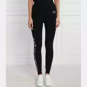 Леггинсы узкого кроя Ea7, черный