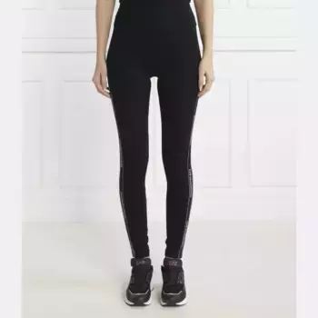 Леггинсы узкого кроя Ea7, черный