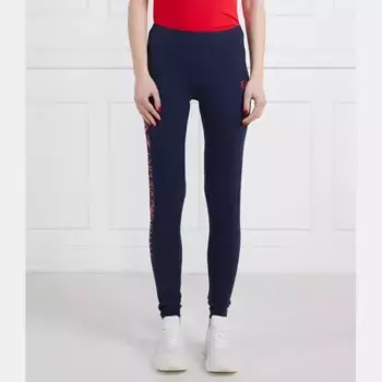 Леггинсы узкого кроя Ea7, синий