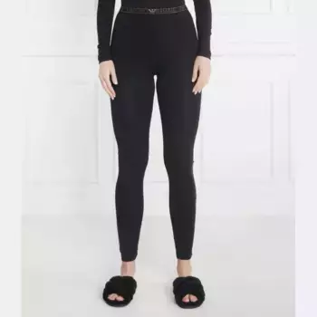 Леггинсы узкого кроя Emporio Armani, черный
