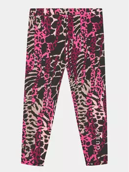 Леггинсы узкого кроя Guess, бежевый