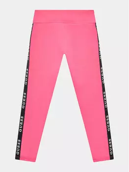 Леггинсы узкого кроя Guess, розовый