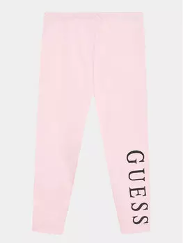 Леггинсы узкого кроя Guess, розовый