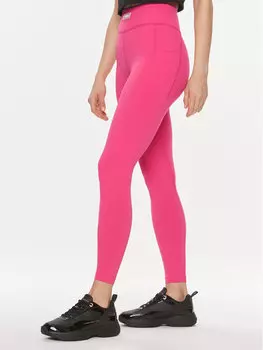 Леггинсы узкого кроя Guess, розовый