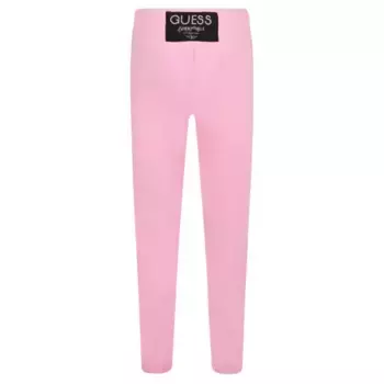 Леггинсы узкого кроя Guess, розовый