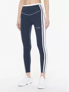 Леггинсы узкого кроя Guess, синий