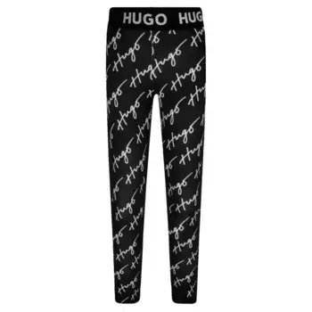 Леггинсы узкого кроя Hugo, черный