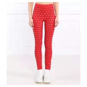 Леггинсы узкого кроя Jealoso Pinko, красный