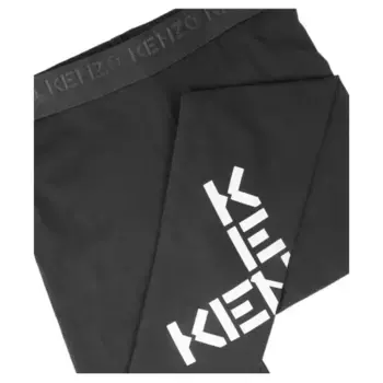 Леггинсы узкого кроя Kenzo Kids, синий