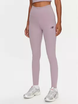 Леггинсы узкого кроя New Balance, фиолетовый