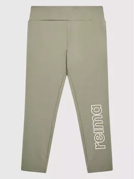 Леггинсы узкого кроя Reima, зеленый