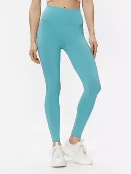 Леггинсы узкого кроя Skechers, зеленый