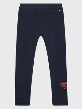 Леггинсы узкого кроя Tommy Hilfiger, синий