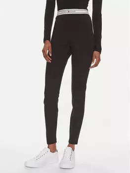 Леггинсы узкого кроя Tommy Jeans, черный