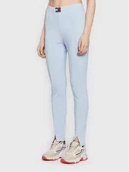 Леггинсы узкого кроя Tommy Jeans, синий