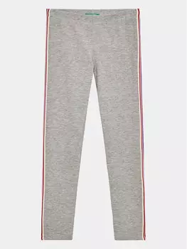 Леггинсы узкого кроя United Colors Of Benetton, серый