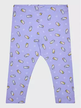 Леггинсы узкого кроя United Colors Of Benetton, фиолетовый