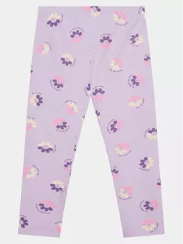 Леггинсы узкого кроя United Colors Of Benetton, фиолетовый