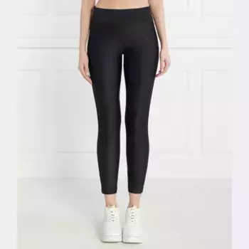 Леггинсы узкого кроя Versace, черный