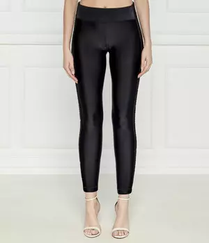 Леггинсы Versace Jeans Couture Slim Fit, черный