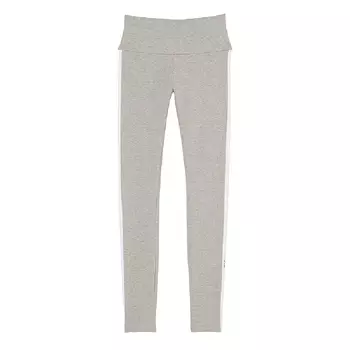 Леггинсы Victoria's Secret Pink Cotton Mid-rise Foldover, серый