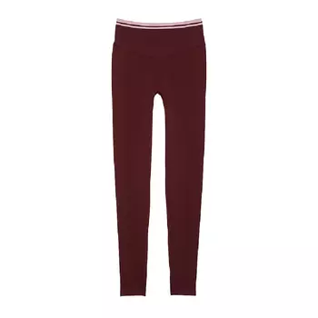 Леггинсы Victoria's Secret Pink Seamless Classic, темно-красный