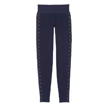 Леггинсы Victoria's Secret Pink Seamless Workout, темно-синий