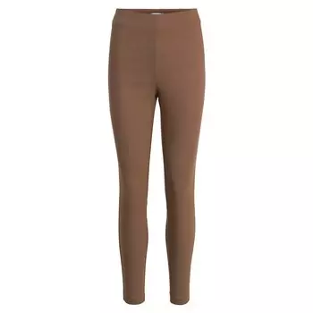 Леггинсы Vila Laura Lou 7/8, коричневый