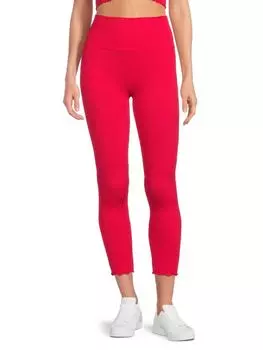 Леггинсы в рубчик Love Sculpt Spiritual Gangster, красный