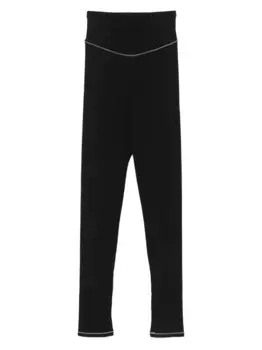 Леггинсы в рубчик Repetto, черный