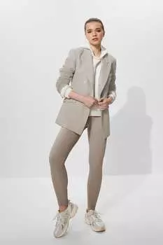 Леггинсы в рубчик с завышенной талией Next