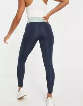 Леггинсы в стиле колор-блок ASOS 4505 с отделкой из флюротрубок
