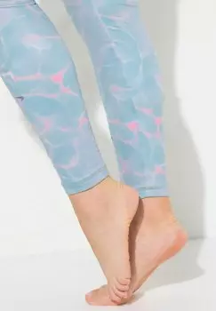 Леггинсы WAVE PRINT Ulla Popken, бирюзовый