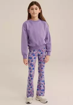 Леггинсы WE Fashion, сиреневый
