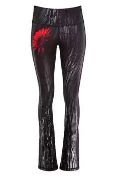 Леггинсы Winshape "Functional Power Shape BCL107", Boot Cut, цвет Red Gerbera
