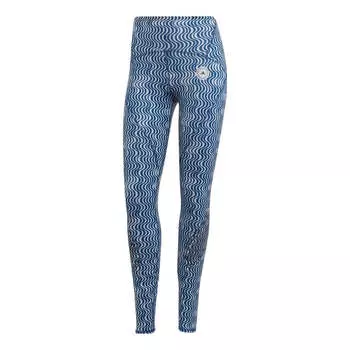 Леггинсы (WMNS) adidas by Stella McCartney TruePace Running COLD.RDY Leggings 'Teal'