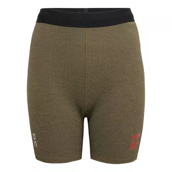 Леггинсы (WMNS) On Running x Pleasures x The Loop Short Tights 'Olive', оливкого-зеленый