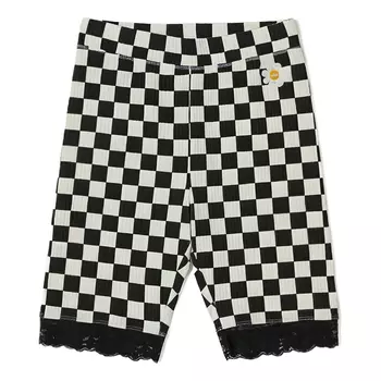 Леггинсы (WMNS) Vans Oversized Floral Legging Shorts 'Black', черный