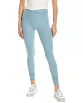 Леггинсы Wolford Net Lines, синий