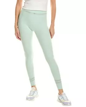 Леггинсы Wolford Net Lines, зеленый