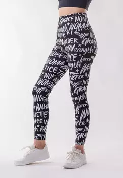 Леггинсы WONDER WOMAN FIERCE LEGGINGS Leggings zoe, черный